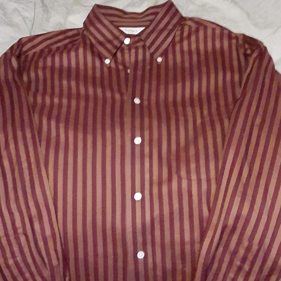 Turnbury striped button up dress shirt - Picture 4 of 4